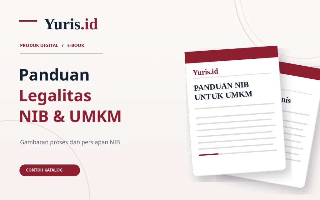 E-book Panduan Mengurus NIB untuk UMKM