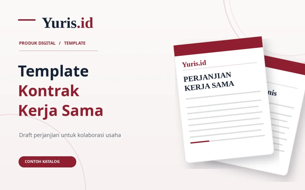 Template Perjanjian Kerja Sama Bisnis